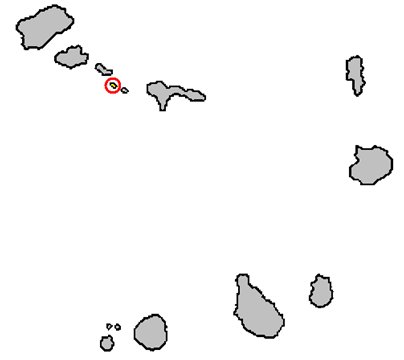 Kap Verde kuva Brancon saari sijainti kartta