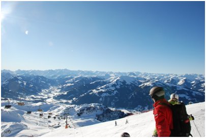 Itävalta kuva loma Saalbach-Hinterglemm matka Kitzbüheler Alppialue Itävallan Alpit