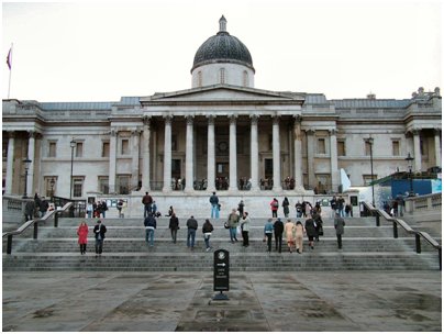 kuva Englanti Lontoo london national gallery kansallinen taidemuseo
