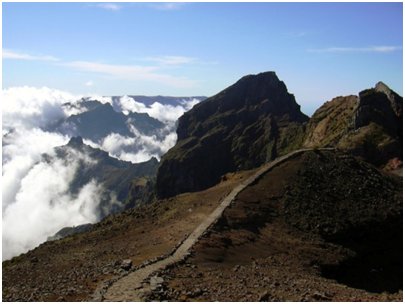 Madeira matkat - Pico das Torres vuori