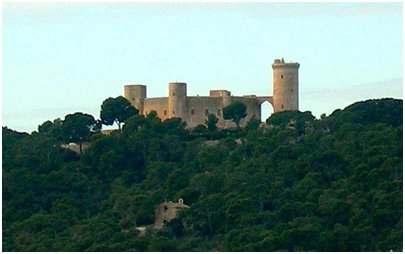 Espanja - Mallorcan loma - Bellverin linna