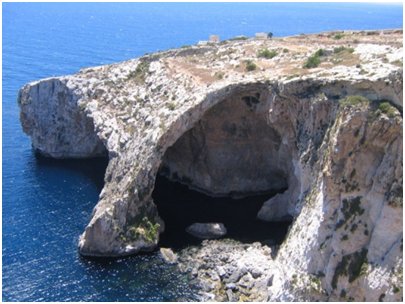 Malta loma kuva Blue Grotto