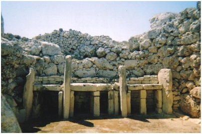 Malta matka Ggantija temppelit