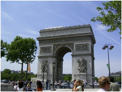 valokuva Ranska Pariisi riemukaari loma matka