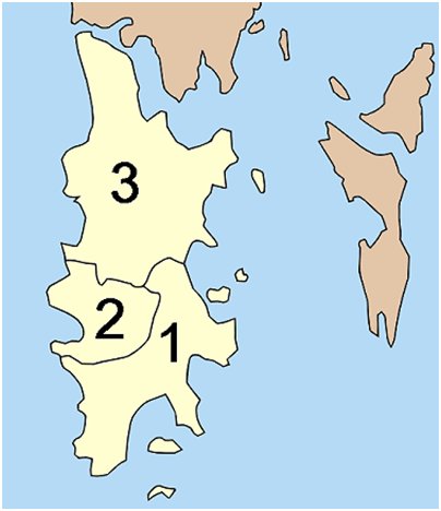 alueet Phuket Thaimaa kartta